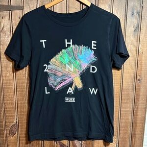 Muse 'The 2nd Law' Black Tee